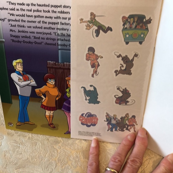 SCOOBY-DOO! & THE FANTASTIC PUPPET FACTORY - New Children’s- free tattoos - #242 - Picture 4 of 8